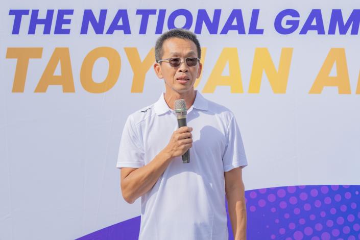 桃園市體育總會理事長葉俊毅致詞