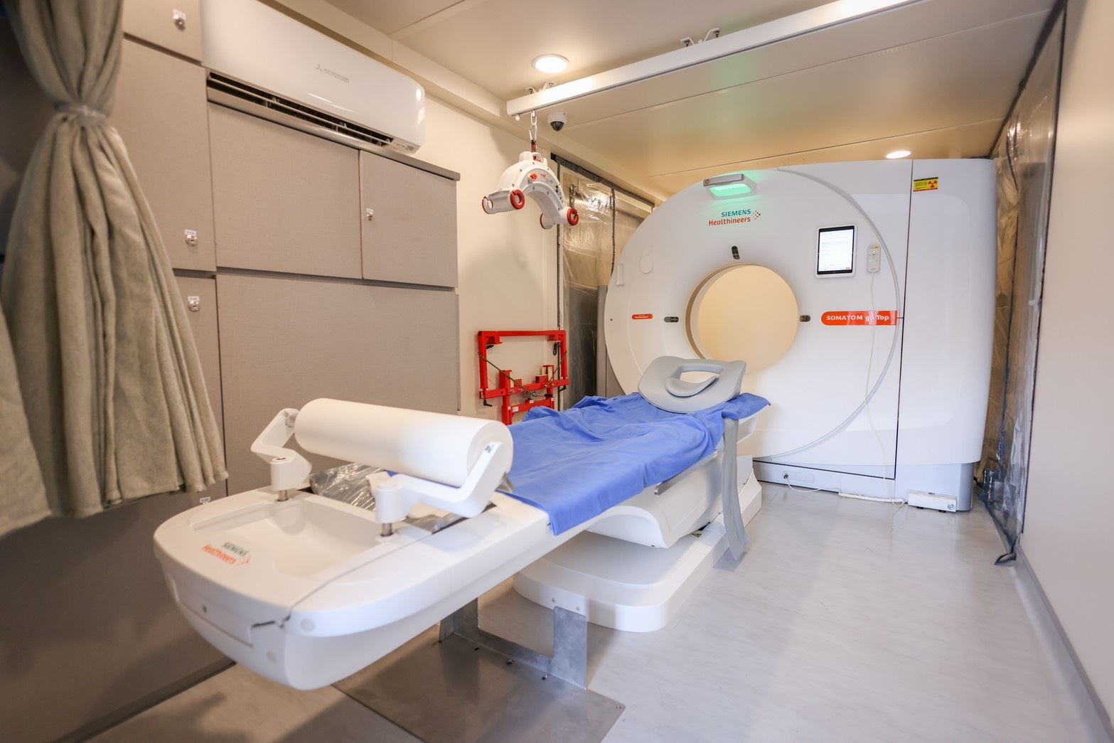 行動CT醫療車融合軍工與醫療科技