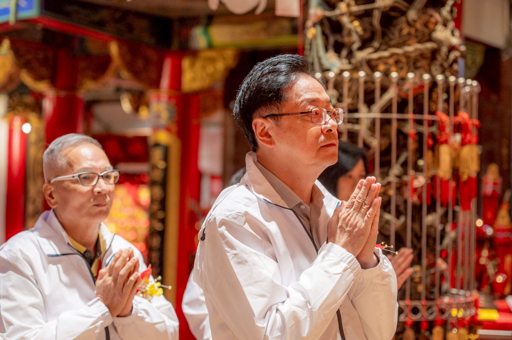 張市長祈願地方繁榮平安