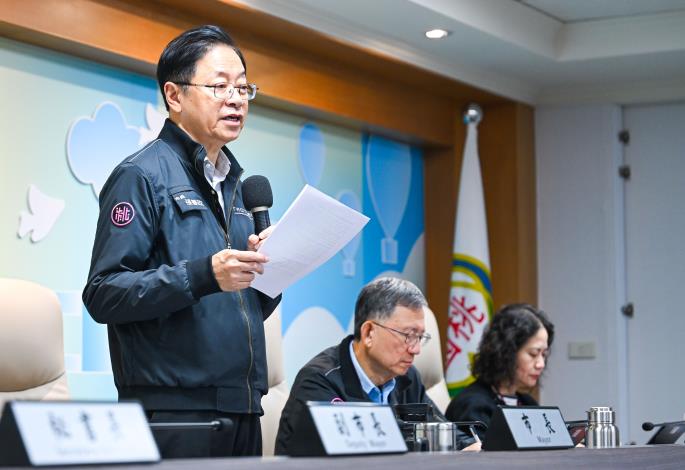 張市長於市政會議上宣布「捷運綠線延伸大溪」的最新進展