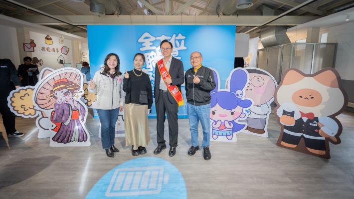 張市長與貴賓們合影