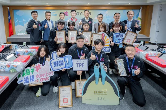 桃園選手勇奪世界盃蹼泳巡迴賽佳績