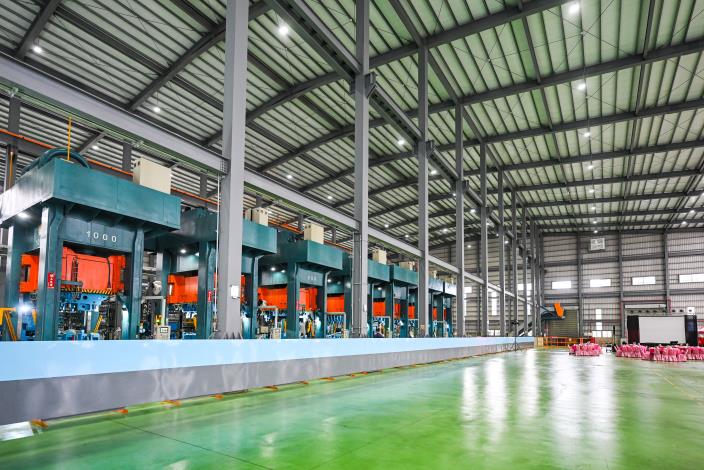 貫理工業廠房一隅