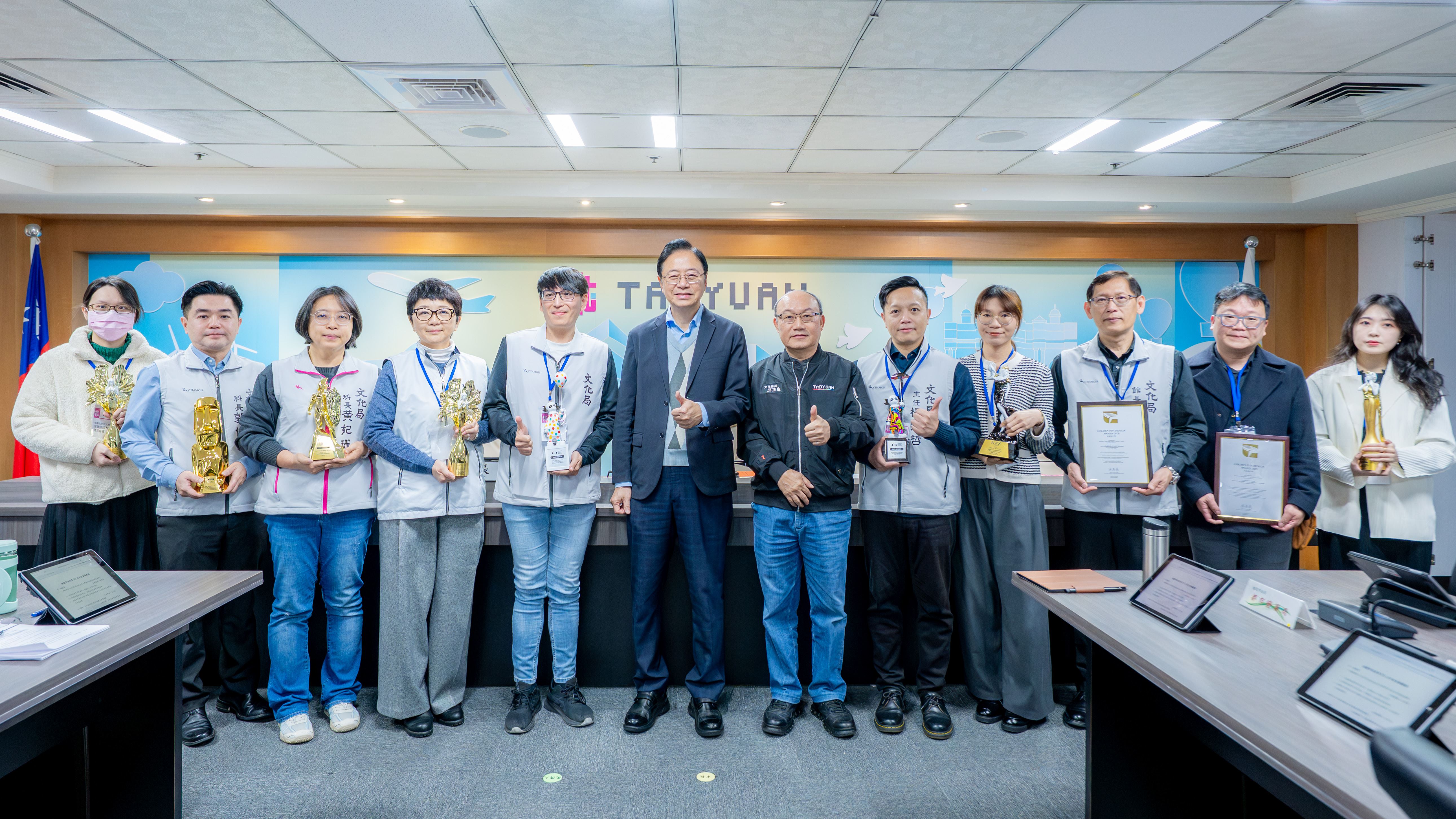 文化局呈獻「2025年藝文活動榮獲國內外大獎」