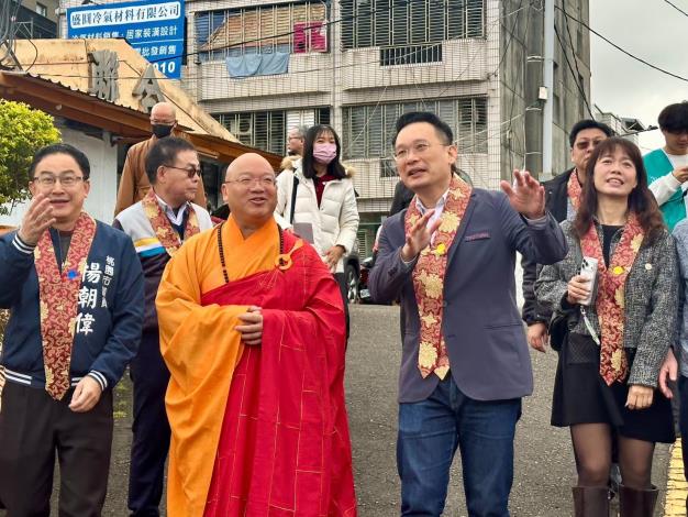 蘇俊賓出席「慶祝法寶節－寒冬送暖臘八粥結緣」活動