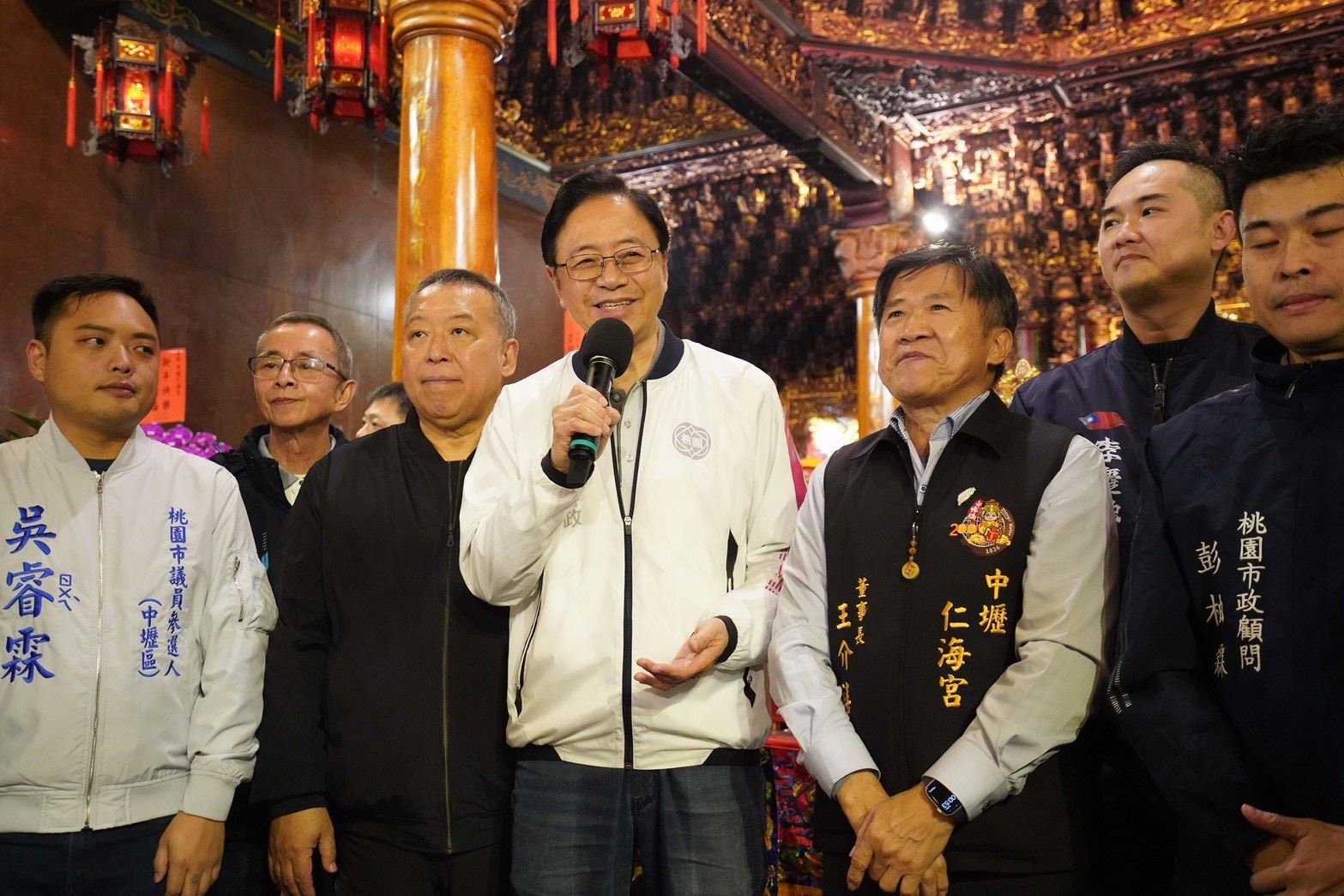 張市長向市民拜年