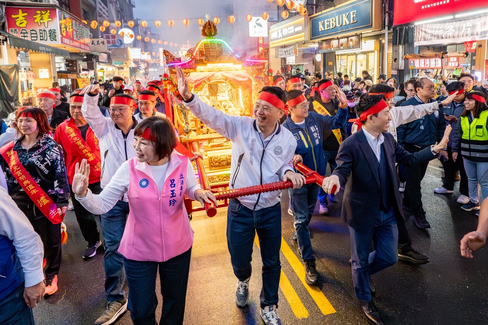 蘇副市長與民眾熱鬧互動