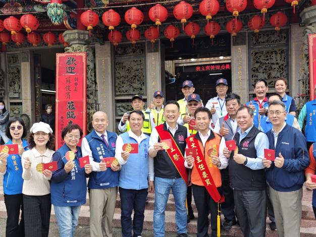 大園貴文宮遶境安座過火儀典大合影