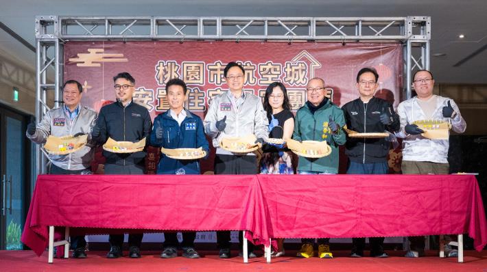 張市長出席桃園市航空城安置住宅元宵團拜