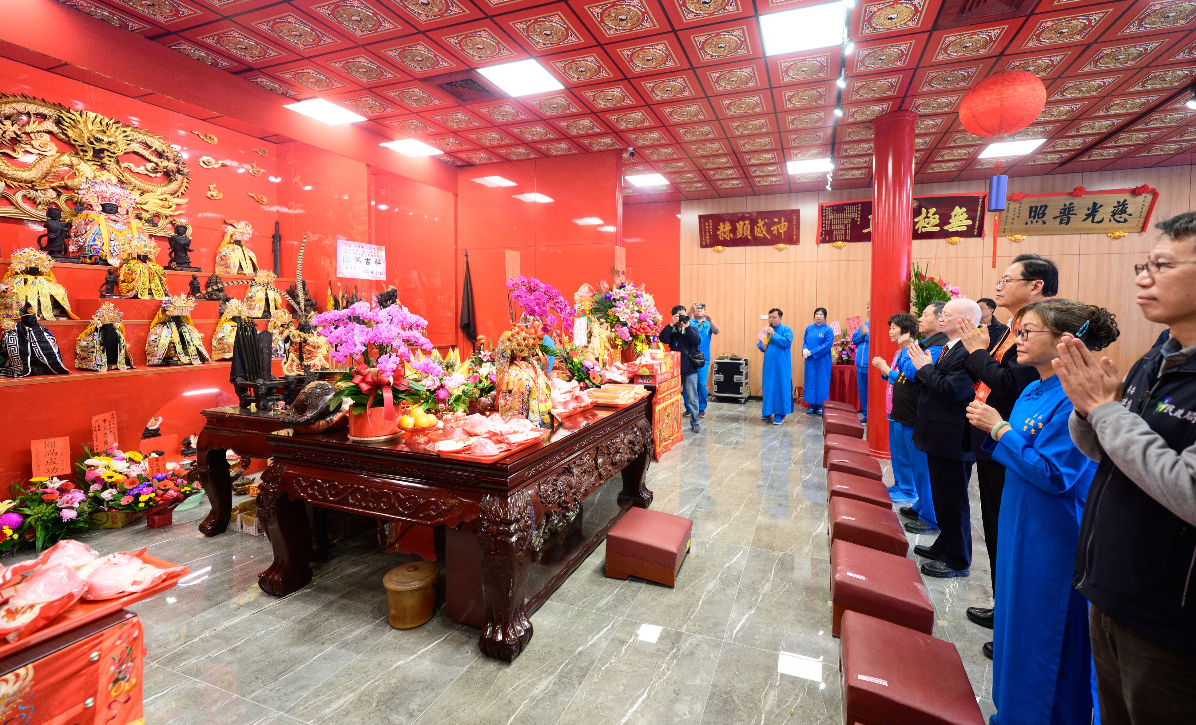 八德天山慈惠堂瑤池金母行館落成安座