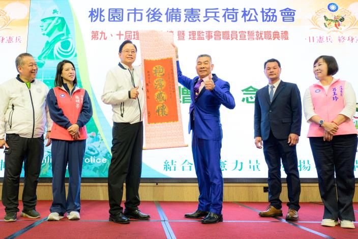 卸任理事長蔡本益任內積極參與桃園的重要活動