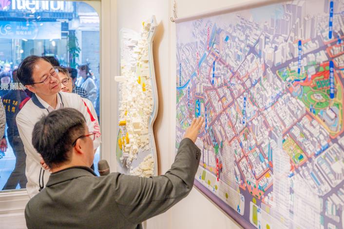 市府持續優化步行空間與城市景觀