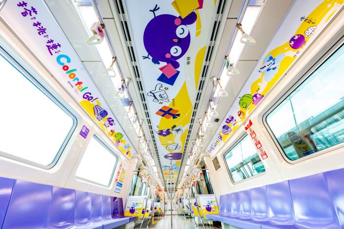 桃捷以「搭桃捷Colorful」為全新主題