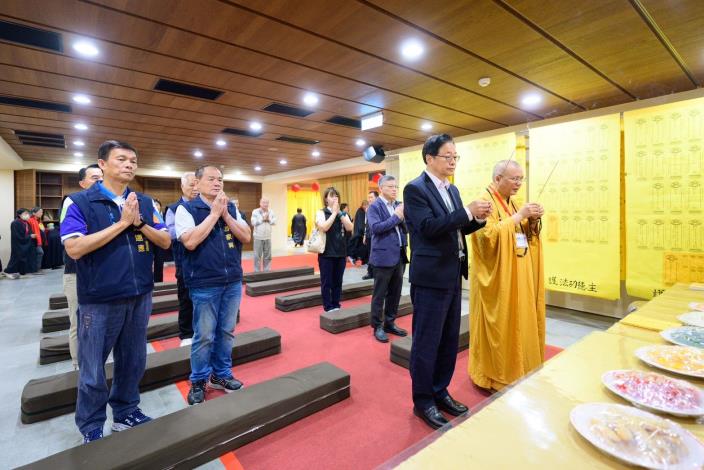 張市長參香祈福