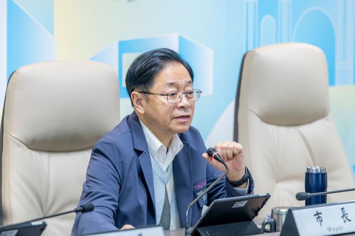 張市長主持市政會議