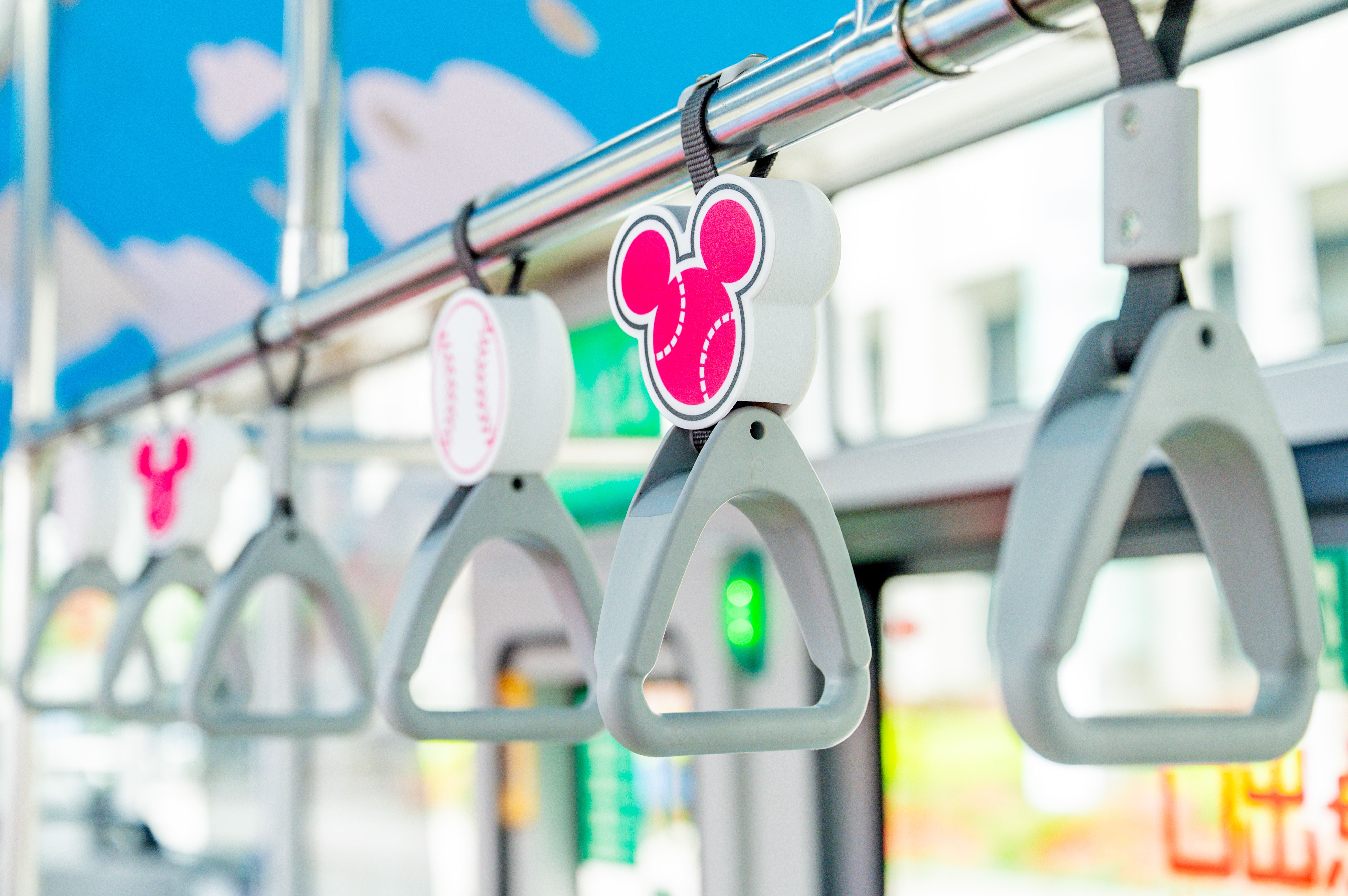 米奇造型公車手把