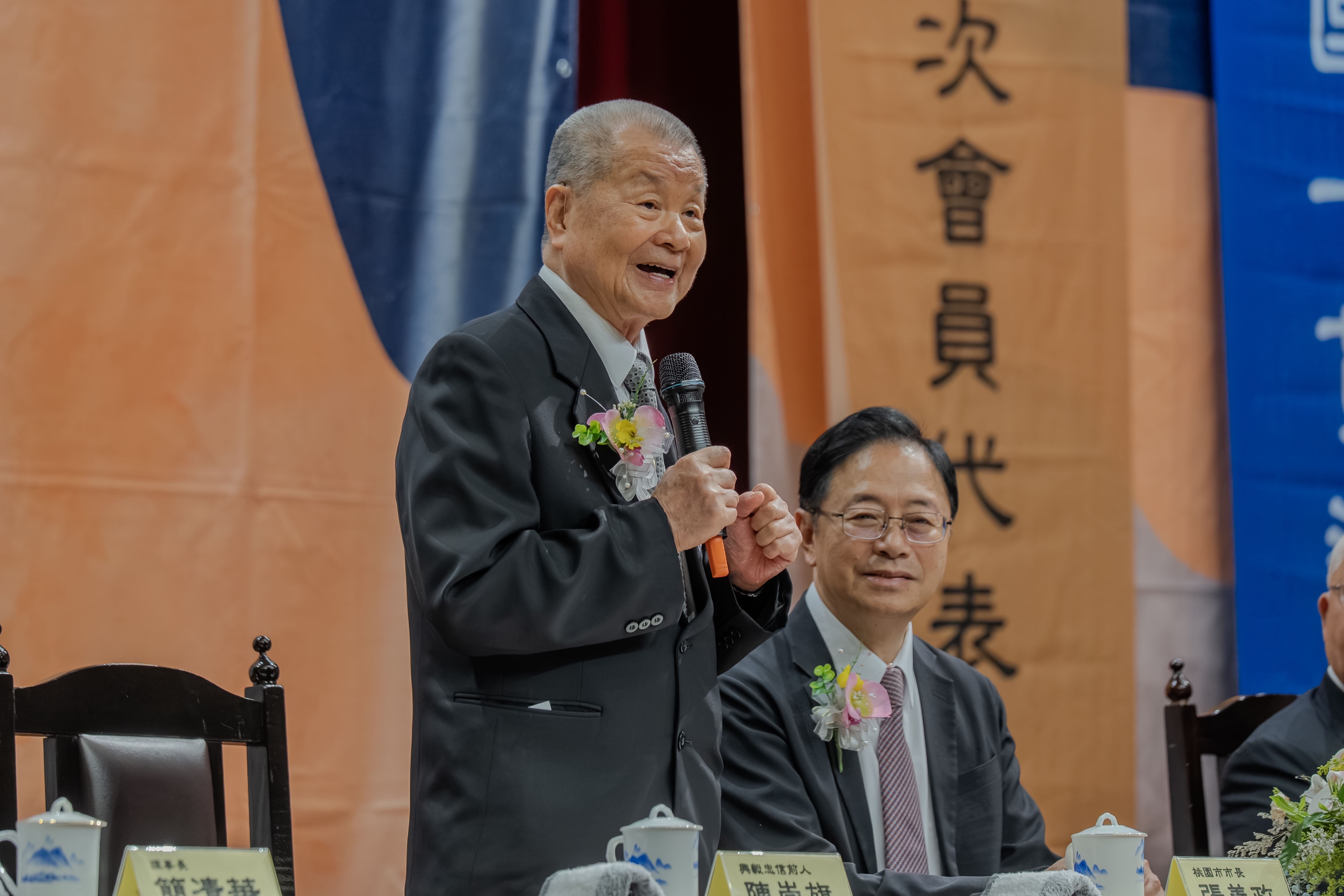 興毅總壇董事長陳崇旗致詞