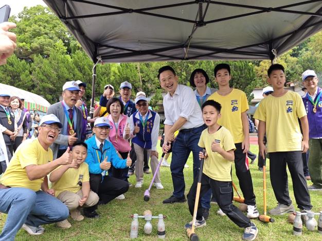 蘇副市長木球體驗