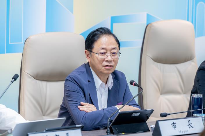 張市長針對簡報提供建議