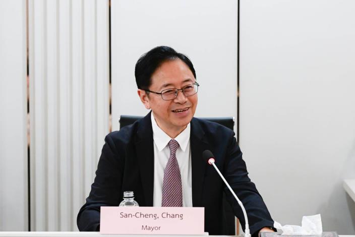張善政市長致詞說明