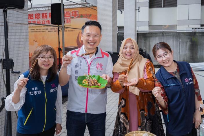 桃園的良好發展，都有賴許多新住民與移工朋友共同支撐