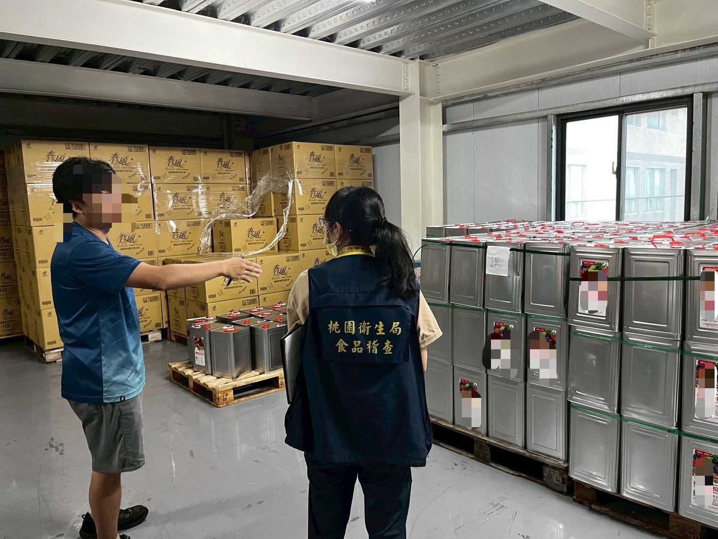 桃市跨局處全面稽查問題油品