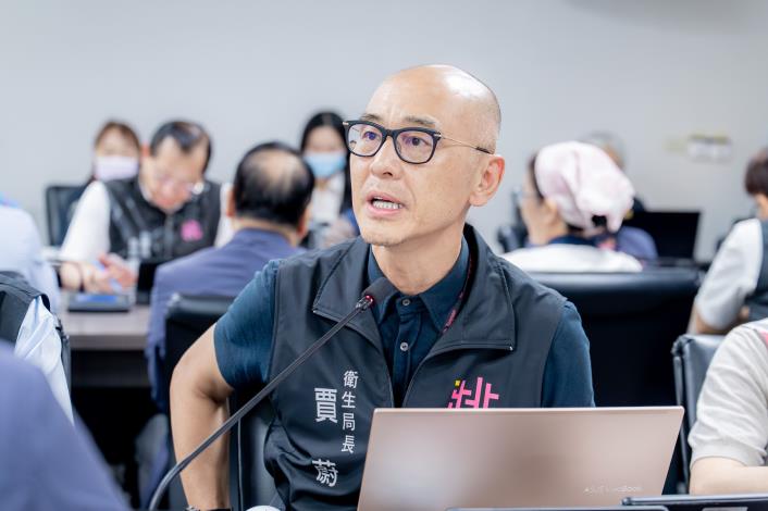 衛生局賈局長發言