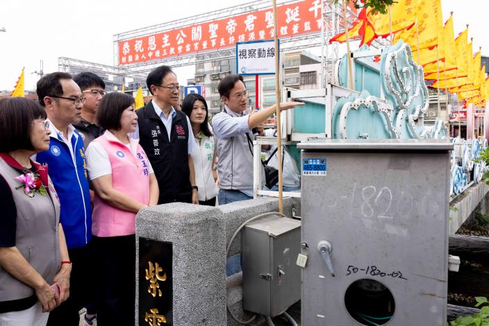 張市長視察步道工程