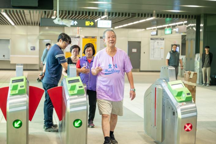 南竹中正北站是綠線首座開放市民參觀的車站