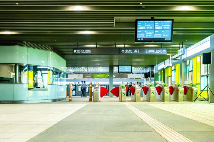 桃園捷運綠線G13南竹中正北站開箱