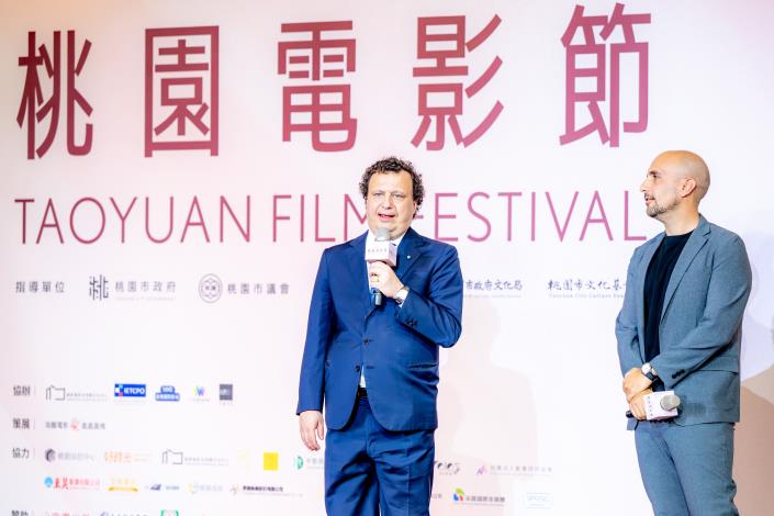 義大利經濟貿易文化推廣辦事處代表龍博文致詞