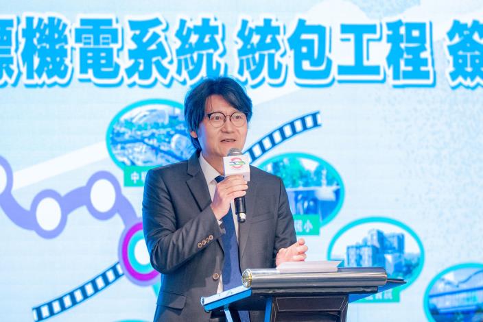 駐台北韓國代表部副代表高尚郁致詞