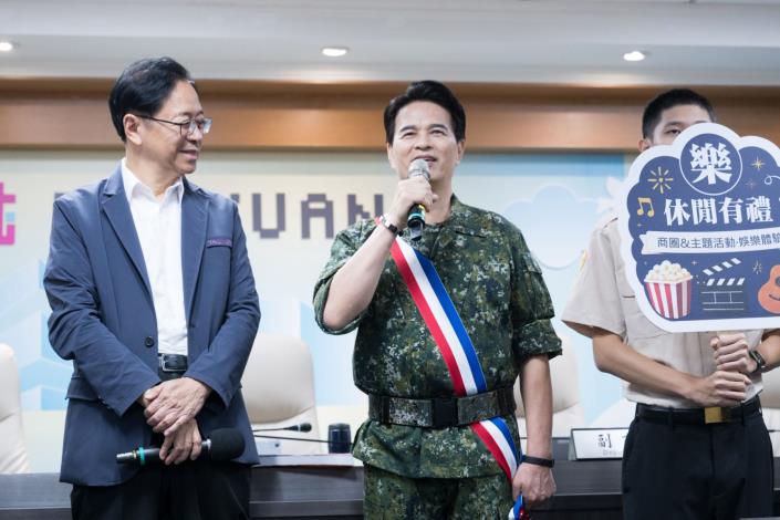 張市長與「班長」李興文提問互動