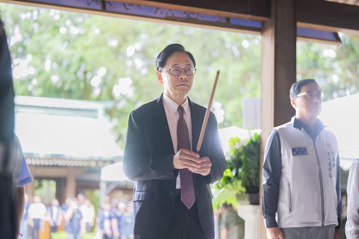 張市長上香