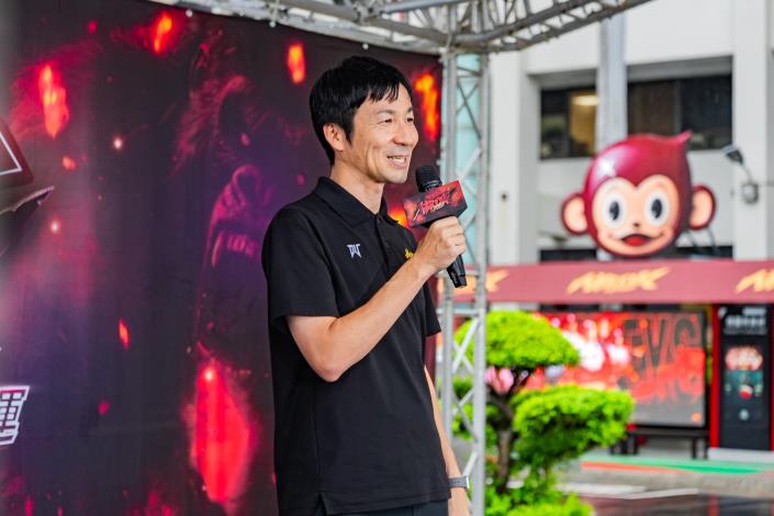 樂天桃猿總經理執行長兼領隊野原武人致詞