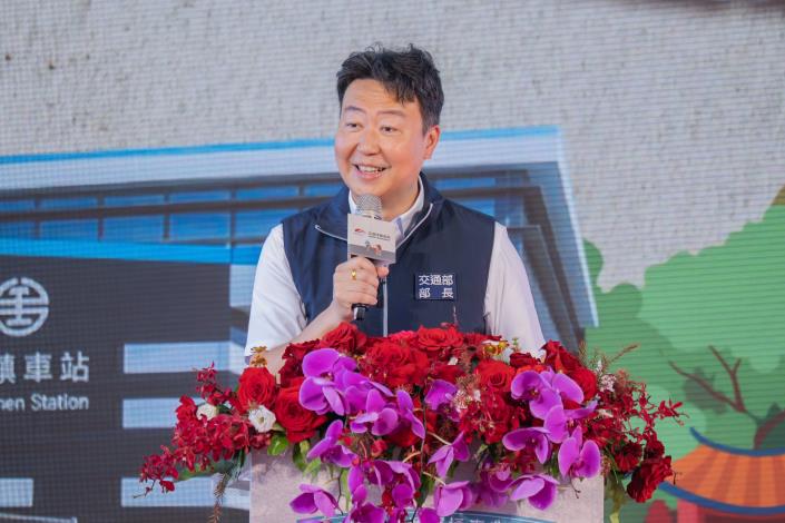 交通部長陳世凱致詞
