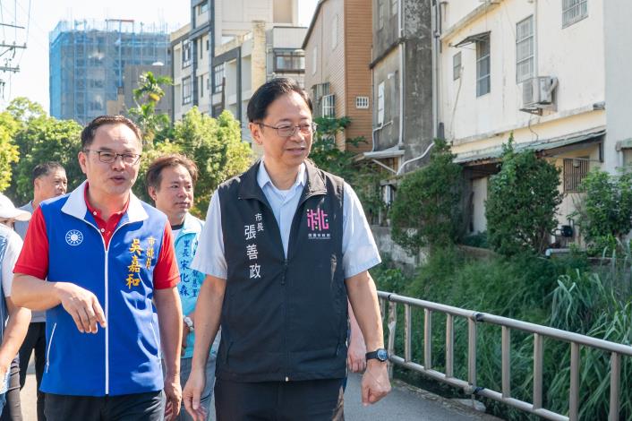 張市長視察