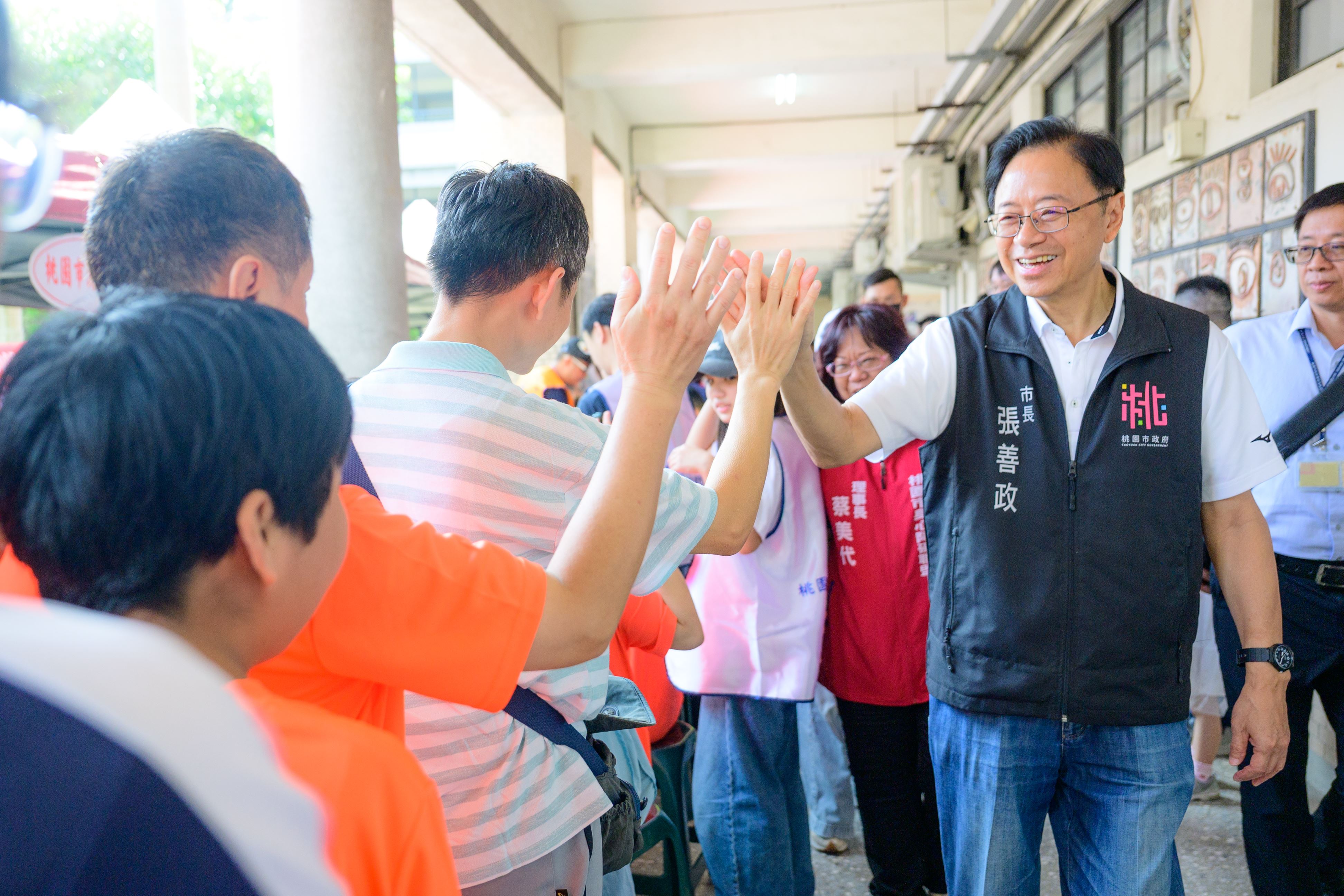 張市長出席「桃園市國際身心障礙者日系列活動－共融、友善、攜手向前走大會師」