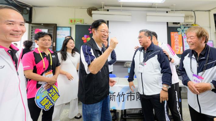 張市長慰勞全民運各縣市代表隊