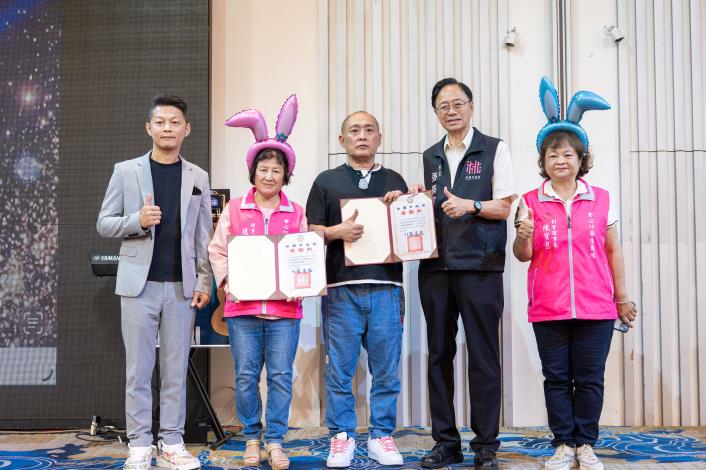 張市長出席「桃園千人關懷慈善餐會」