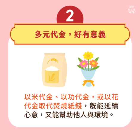 多元代金，好有意義