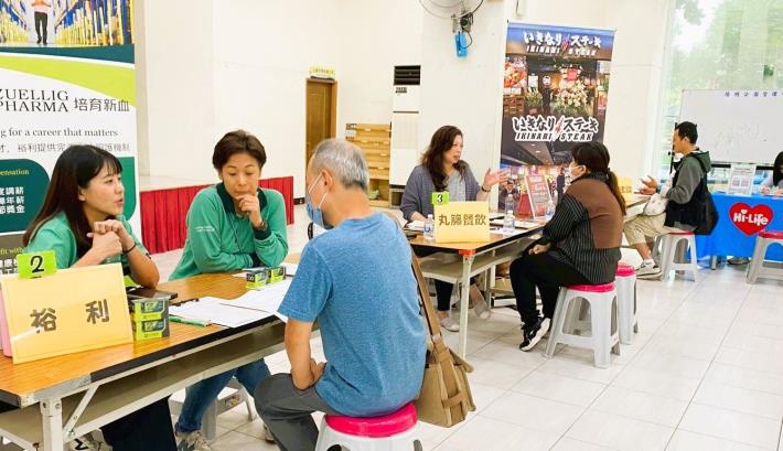 陽明公園民民活動中心徵才活動