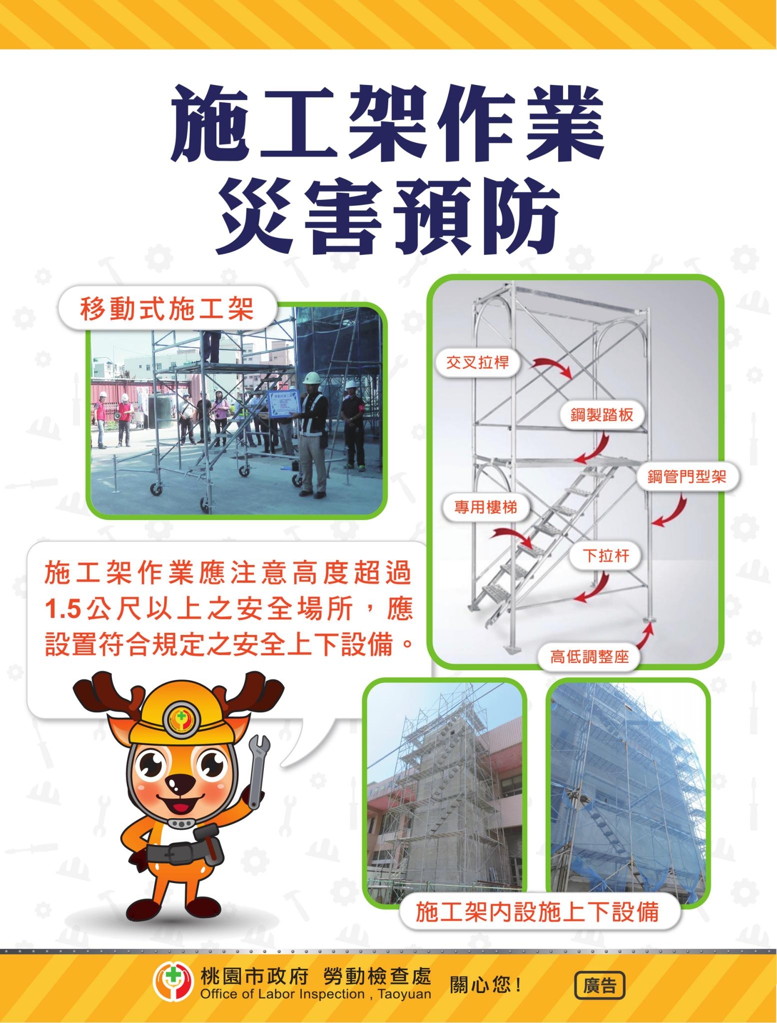 營造業職安宣導海報