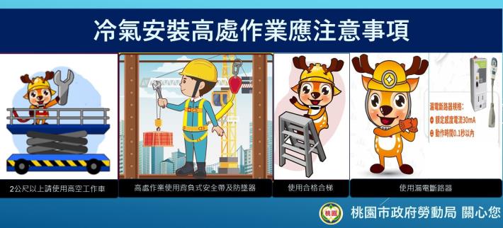 冷氣安裝高處作業應注意事項