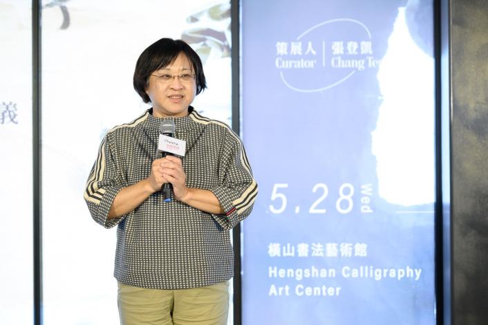 5-桃園市立美術館代理館長張至敏致詞