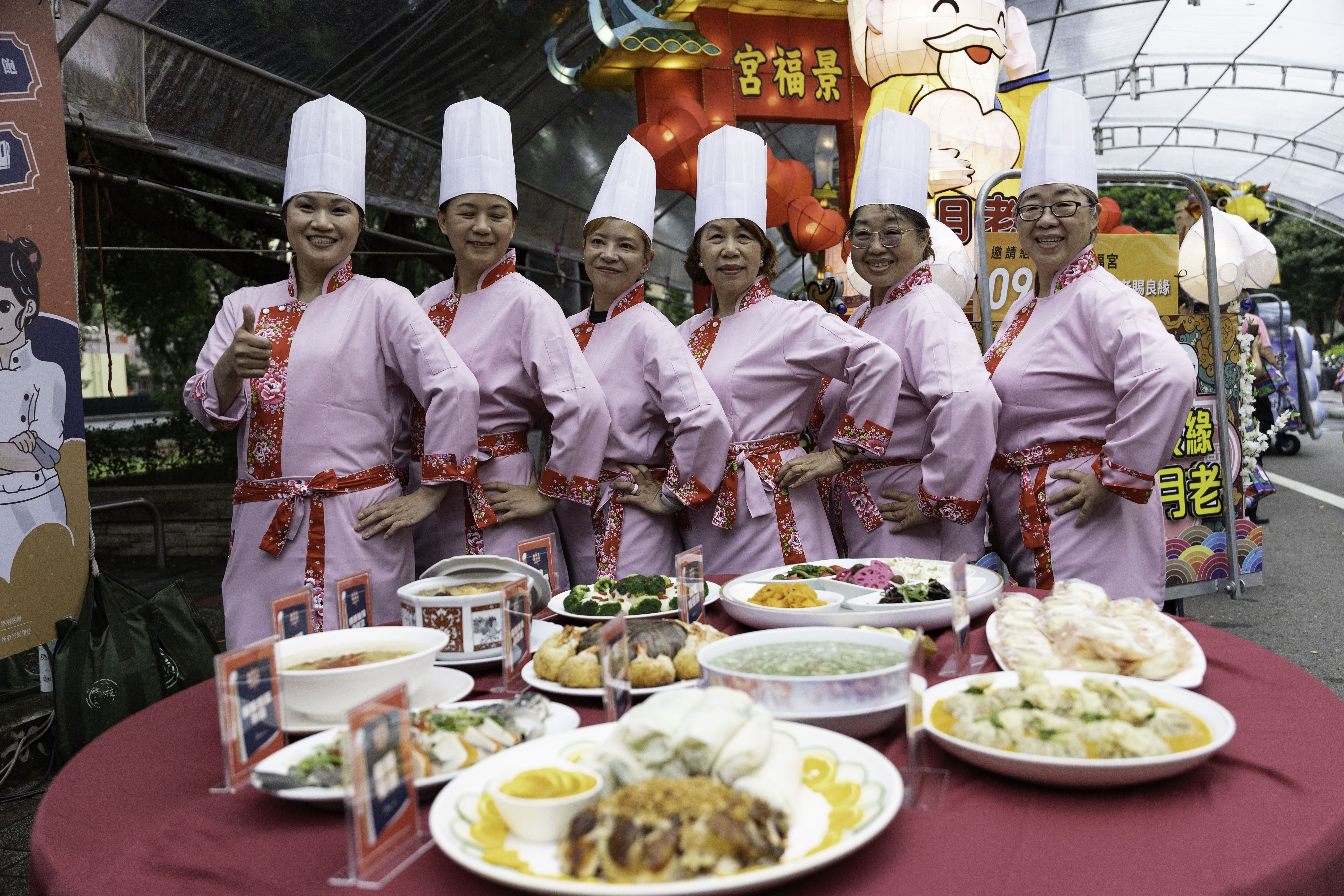 2025桃園總舖師辦桌活動_0605桃園閩南文化節記者會_彭宣綺總舖師（以及全女性主廚團隊）