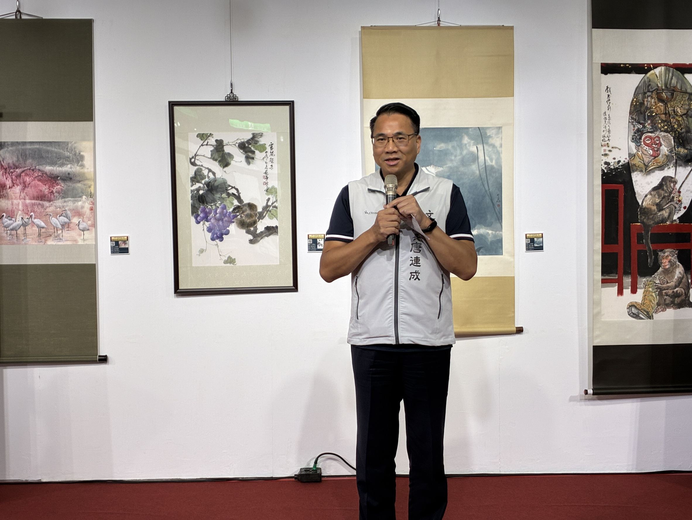 桃園市政府文化局唐連成副局長致詞