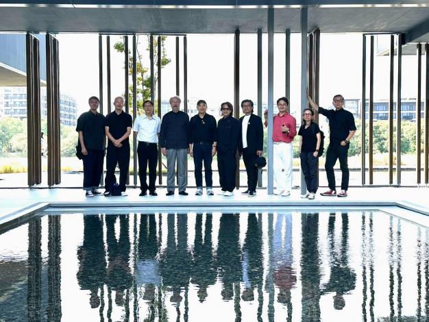  國際設計師參觀橫山書法藝術館