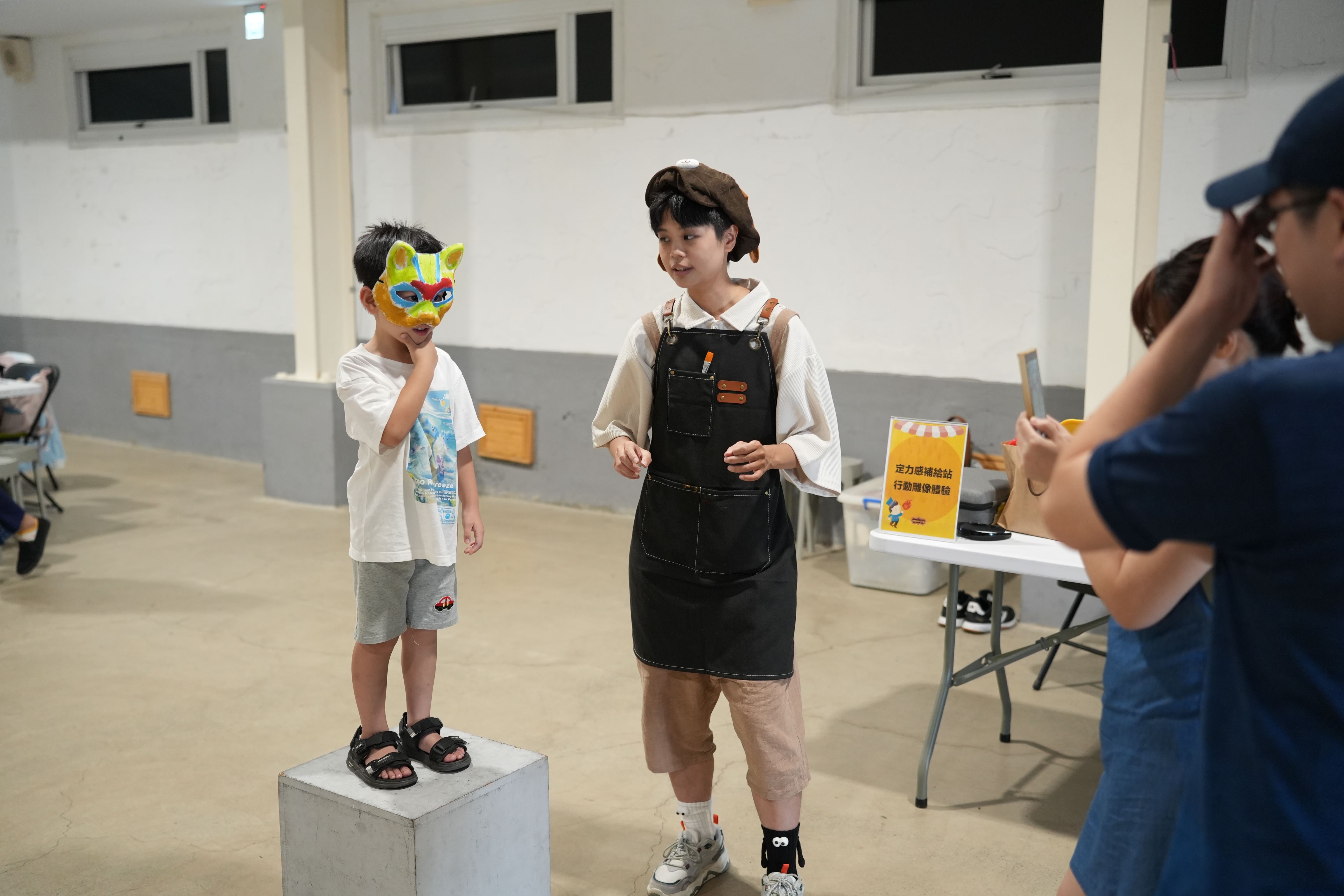 「2025桃園街頭藝人嘉年華」動態街藝體驗 教學團隊：人形島嶼