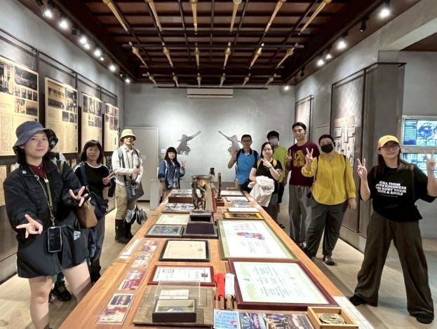 《舊城散步趣-桃園區》走讀至劍道故事館合影